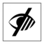Pictogramme pour les personnes malvoyantes Pictogramme pour les personnes malvoyantes