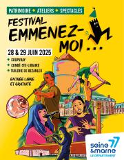 Visuel programme Emmenez-Moi 2025