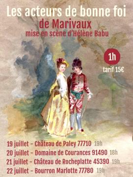 Affiche Les acteurs de bonne foi