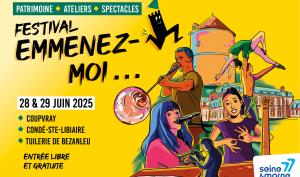 Visuel programme Emmenez-Moi 2025