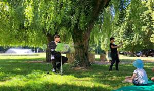 Photo du contes dits du bout des doigts à Condé-Sainte-Libiaire 