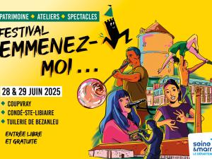Visuel programme Emmenez-Moi 2025