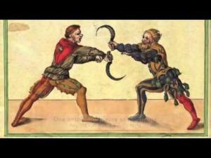 Illustration d'escrime médiévale