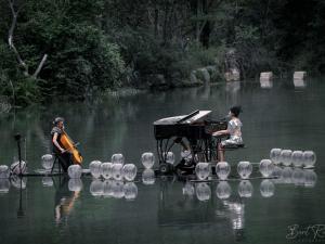 Photo de piano sur la croisette