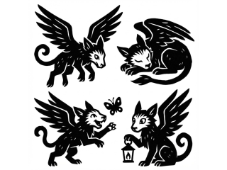 mascottes château de Paley