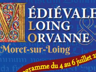Affiche de la fête médiévale de Moret-sur-Loing