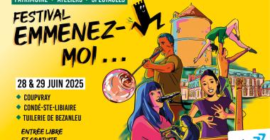 Visuel programme Emmenez-Moi 2025
