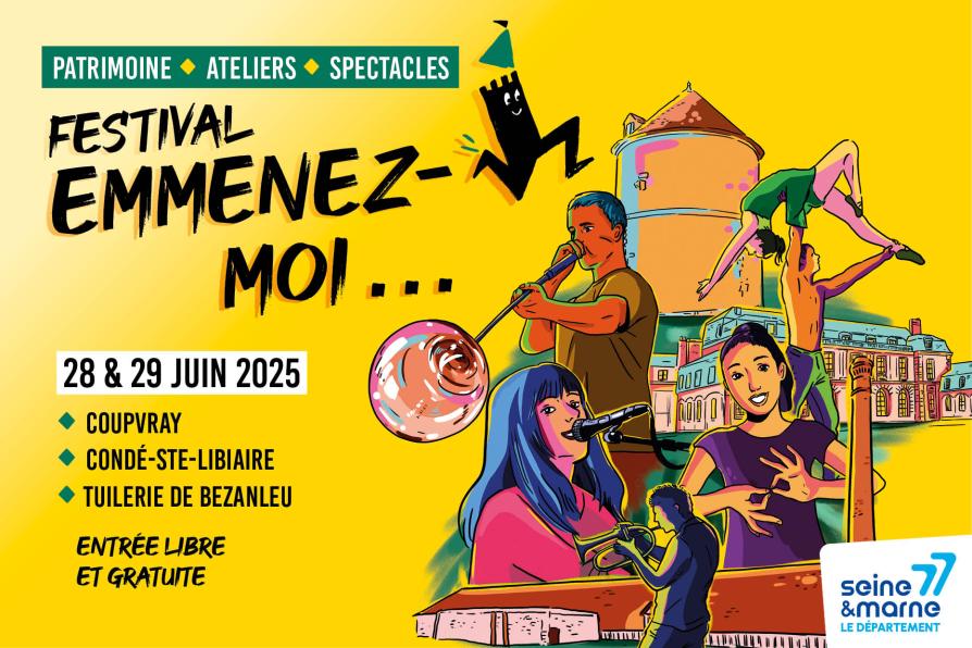 Visuel programme Emmenez-Moi 2025